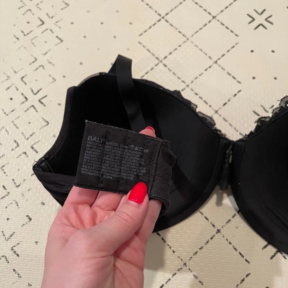 Bali Underwire Bra One Smooth U Comfort Stretch Lace Full Coverage Flexible 40DD - Picture 4 of 5